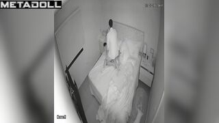 Perverse Spanish brunette mother gets fucked doggy style voyeur cam