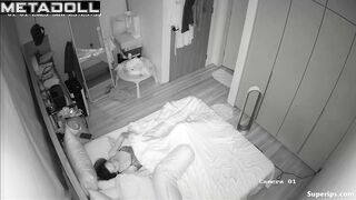 Korean Milf masturbates on her bed