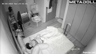 Korean Milf masturbates on her bed