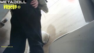 Wandering Voyeur - Mall Toilet-519