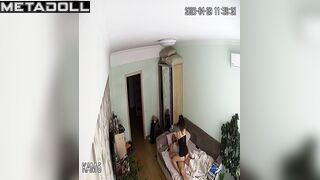 Mom and Dad does the 69 spy cam
