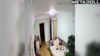 Big tits Israeli brunette teacher fingers her pussy while dreaming of amateur porn