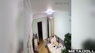 Big tits Israeli brunette teacher fingers her pussy while dreaming of amateur porn
