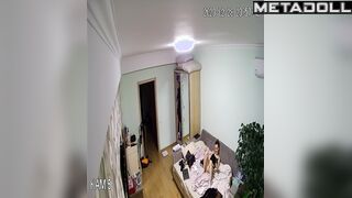 Horny Italian brunette mom changes her wet and dirty panties before cheating on her husband