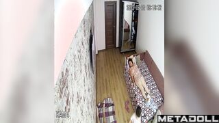 Daily routine of German brunette doctor before having sex leaked