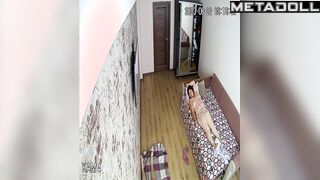 Daily routine of German brunette doctor before having sex leaked