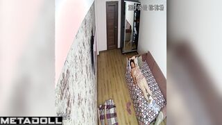 Daily routine of German brunette doctor before having sex leaked