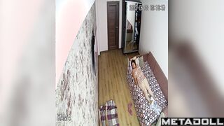 Daily routine of German brunette doctor before having sex leaked