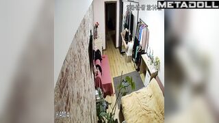 Big tits Romanian brunette teacher rubs her pussy while dreaming of ballbusting porn