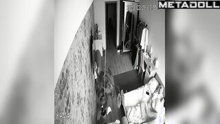Tattooed Danish brunette teacher rubs her pussy while thinking about brunette girls porn