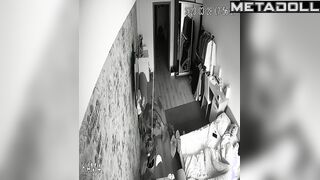Tattooed Danish brunette teacher rubs her pussy while thinking about brunette girls porn