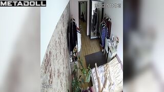 Single English woman masturbates hard with a dildo
