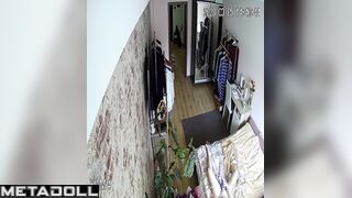 Single English woman masturbates hard with a dildo