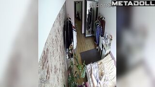 Single English woman masturbates hard with a dildo