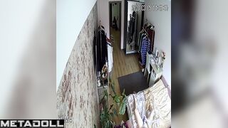 Single English woman masturbates hard with a dildo