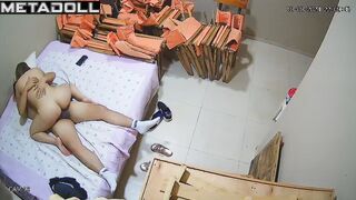 Naughty Danish brunette step-mom fucks with her boss hidden camera