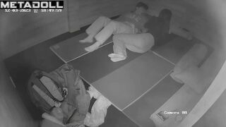 Cute Korean couple groping each other
