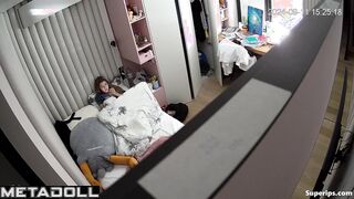 British college girl watching porn