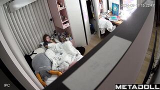 British college girl watching porn