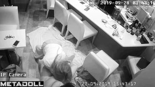 Petite Korean girl gets fucked on the floor