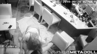 Petite Korean girl gets fucked on the floor