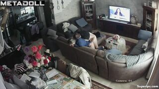 Mature woman gets fucked on the couch