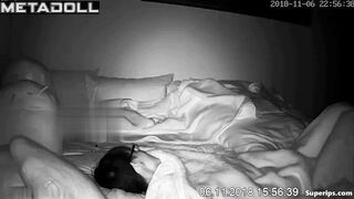 Korean mother masturbating in her bed