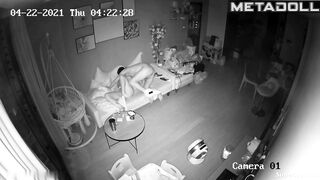 Rich Korean couple fucks on their couch