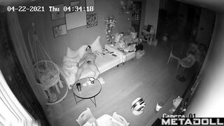 Rich Korean couple fucks on their couch