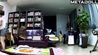 Korean granny fucks her husband
