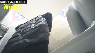 Wandering Voyeur - Mall Toilet-526