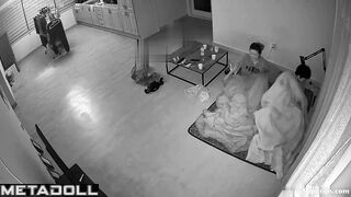 Hot Korean couple sex routine