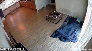 Hot Korean couple sex routine