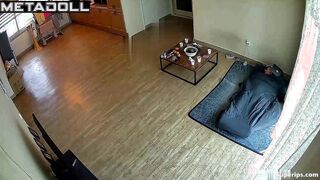 Hot Korean couple sex routine