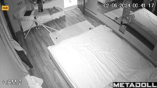 Amateur couple having sex in a hotel on vacation online