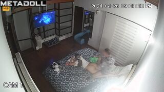 Australian mature couple fuck before going to sleep spy cam record