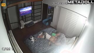 Australian mature couple fuck before going to sleep spy cam record