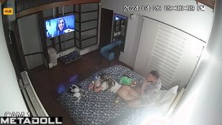 Australian mature couple fuck before going to sleep spy cam record
