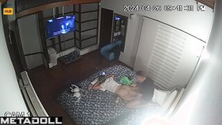 Australian mature couple fuck before going to sleep spy cam record