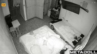Amateur Welsh couple fuck before going to sleep hidden cam
