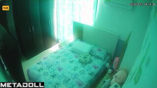 Real Australian parents having sex in their bed spy cam