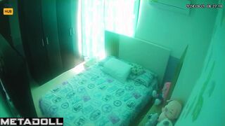 Real Australian parents having sex in their bed spy cam
