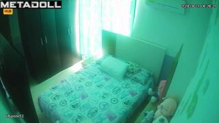 Real Australian parents having sex in their bed spy cam