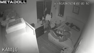 Real Swedish new couple fuck wildly in their bed