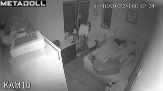 Real Swedish new couple fuck wildly in their bed