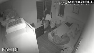 Real Swedish new couple fuck wildly in their bed