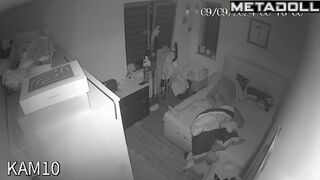 Busty Polish brunette wife pleases her husband online