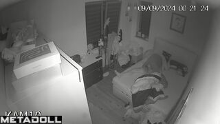 Busty Polish brunette wife pleases her husband online