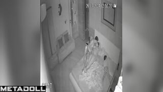 Cheating British brunette mother  hidden camera
