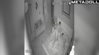 Cheating British brunette mother  hidden camera